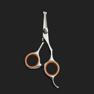 TEMU 전문가용 헤비듀티 강아지 그루밍 가위 - 안전한 둥근 팁 날, 날카로운 스테인리스 스틸 펫 헤어 클리퍼, 오른손잡이용, 강아지와 고양이용, 견고한 구조의 슬림 가위