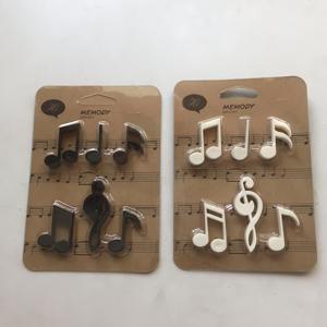 TEMU 재미있는 음표 냉장고 자석 12개, 냉장고 꾸미기용 창의적인 피아노 악보 음표 스티커 자석