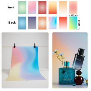 TEMU 6개 세트 PVC 양면 포토 배경지, 12가지 디자인 포함, 플랫/제품/푸드 스타일링용 34x22인치 내구성 강한 소셜 미디어 콘텐츠 및 블로거에게 완벽한 사진 배경