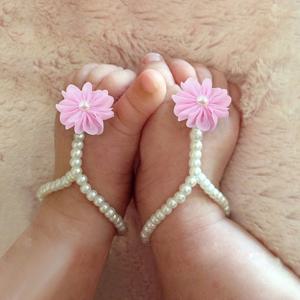 TEMU 1세트 핸드메이드 비즈 DIY 신발, 발찌, 소녀/소년을 위한 사진 촬영 소품 가족 장식 선물 샤워 이스터 선물, 청소년용 크리스마스 최고의 선물