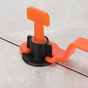 TEMU 426피스 프로타일마스터 헤비듀티 타일 레벨링 시스템 - 조절 가능한 PP 플라스틱 바닥 및 벽 타일링 시스템, 로케이터 웨지 & 조각 포함, DIY 친화적인 바닥 스페이서, 최소한의 립페이지, 빠른 설치, DIY 및 전문가용