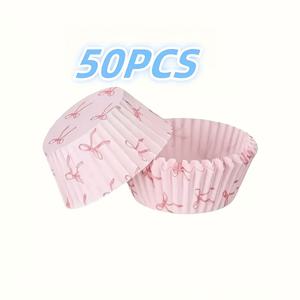 TEMU 50/150개 종이 컵케이크 라이너 | 7x5x3 cm 컵케이크 종이, 베이킹용, 결혼식, 생일, 발렌타인데이 및 다양한 행사에 적합