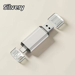 TEMU USB C 플래시 드라이브 128GB/100GB/32GB/16GB/512MB 듀얼 C타입 컬러 드라이버 C타입 2-in-1 USB 2.0 듀얼 플래시 드라이브 고속 OTG 메모리 스틱 포토 스틱 스마트폰 및 태블릿용 저장 U디스크