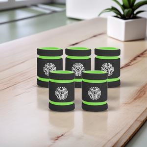 TEMU 타투 펜용 일회용 탄성 커버 5개 세트. 가볍고 미끄럼 방지 기능이 있으며 휴대 가능하며 타투 머신을 위한 그립 보호 기능을 제공합니다.