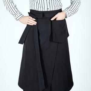 TEMU 대형 포켓이 있는 앞치마 1개, 엑스트라 롱 허리띠 - 레스토랑, 애완동물 그루밍, 네일 아트, 정원 가꾸기, 공예, 헤어 스타일링에 이상적, 전문가용 앞치마, 세련된 앞치마, 고품질 원단, 다목적 앞치마, 여성용 주방 앞치마