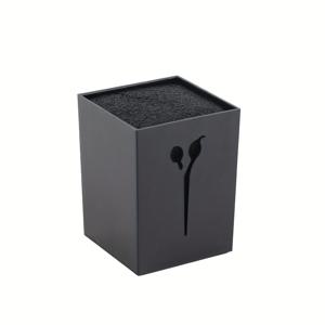 TEMU 살롱 정리대 - 헤어드레싱 도구용 강력한 플라스틱 오픈 슬롯 컴, 클립, 가위 보관함 - 살론, 스파, 가정용 - 다색 (블랙) - 공간 절약형 카운터탑 수납