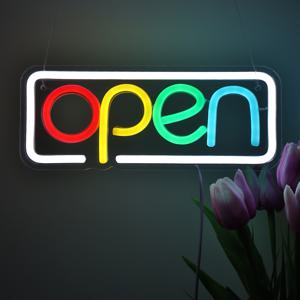 TEMU 1개 발광 LED 네온 사인 네온 조명, 홈 상업용 침실 카페 바 오피스 웨딩 커피숍 네일 미용 헤어 살롱 스튜디오 벽 창문 장식 9.84인치*3.94인치