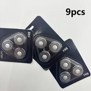 TEMU (9개/12개/15개) 교체용 면도날 - 필립스, Flyco 및 기타 분리형 메쉬형 전동 면도기 모델용, 3000, 2000, 1000, 플라이코 FR8 시리즈 면도날에 적합, 아버지, 남편, 남자친구를 위한 완벽한 선물