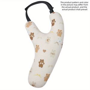 TEMU 1개 차량용 여행용 헤드레스트 베개, 긴 자동차 여행을 위한 조절 가능한 목 지지 쿠션, 차량 내부 액세서리, 카시트 쿠션, 차량용 헤드레스트, 차량용 헤드레스트 베개|목베개