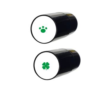 TEMU 2개 골프 볼 마커 스탬프 세트 & 클로 프린트 - 헤비듀티 휴대용 볼 마커, 오른손/왼손 골퍼용, 내구성 있는 골프 코스 액세서리 (펜/연필 필요 없음)