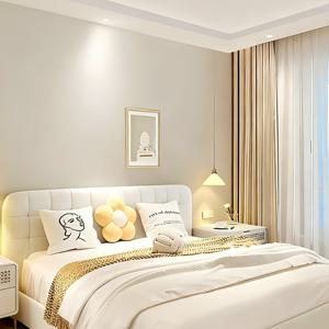 TEMU 셀프 접착식 탈부착 비닐 마카롱 벽지 - 대형 롤, 질감 있는 필앤스틱 패널, 벽, 테이블, 옷장에 적합 - 설치/제거 가능, 접착제 필요 없음, '룸 데코, DIY 친화적 벽지 스티커