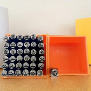 TEMU 37피스 헤비듀티 금속 스탬핑 도구 키트 (1/8