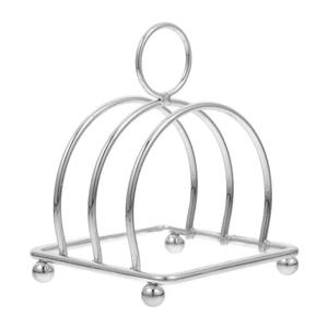 TEMU 1개 헤비듀티 스테인리스 스틸 토스트 홀더 랙 (빵 스탠드) - 상업용/가정용, 공간절약형 수직 빵 디스플레이, 다이닝룸, 카페, - 헤비듀티 430 스테인리스 스틸 빵 보관 선반, 세척 용이