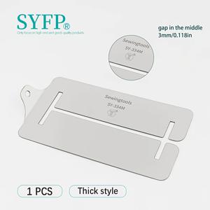 TEMU 재봉틀 열분리 재봉 도구, 바닥이 매끄럽고 평평하며, 얇고 두꺼운 스타일 선택 가능, 쉽게 사용 가능, 원단과 더 나은 미끄럼 효과, 변형 방지 재봉틀 액세서리 재봉 도구