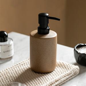 TEMU 신제품 옐로우 샌드 카운터탑 비누 디스펜서, 욕실용 디스펜서 병, 핸드 솝 펌프 병, 욕실 수납 정리함