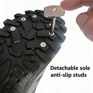 TEMU 32개 세트 KJ2026 모델 미끄럼 방지 | 플라이 피싱 부츠 밑창 강화, 산 모터사이클 및 자전거 타이어에 적합, 스테인리스 스틸 엔드