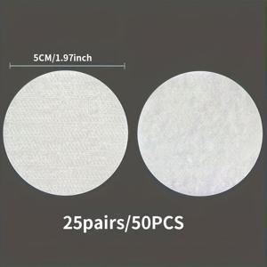 TEMU 25쌍 50개입 강력 미끄럼 방지 그립퍼 패드 - 미끄럼 방지 바닥, 매트리스, 소파, 가구 보호 패드 (가정, 사무실, 헬스장, 호텔용). 강력한 접착 뒷면, 잔여물 없이 쉽게 제거 가능. 재사용 가능하고 경제적인 솔루션|장패드|소파패드