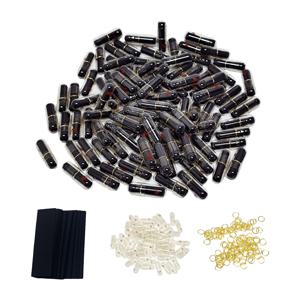 TEMU 100개 DIY 사랑 편지 캡슐, 고백 공유, 작은 메시지, 소원 병, 작은 메모, 표정 기호 캡슐, 장거리 연애 아이디어