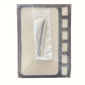 TEMU 2개 세트 비즈 매트, 보석 만들기용 비드 스쿱 포함, 6칸 개별 그리드 트레이가 있는 비즈 보드 - 주얼리 제작 용품