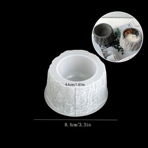 TEMU 실리콘 몰드 - 스텀프 플랜터 & 보관용 항아리, 레진 실리콘 몰드, 클레이 몰드, 에폭시 레진 몰드, DIY 레진 실리콘 몰드, 주얼리 제작, 홈 데코, 크리스마스 선물용