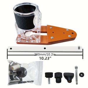 TEMU Makita 전기 핸드 트리머 용 1 세트 원형 절단 지그 우드 라우터 밀링 서클 슬롯 트리밍 기계 목공 도구