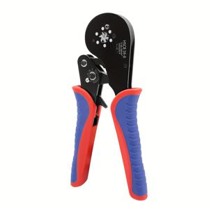 TEMU 자동 조절 라쳇 육각 압착 펜치, 정원 가드닝 하드웨어 공구, 와이어 단자, 케이블 및 케이스 압착 가능, 압착 범위 0.08-16mm² / AWG30-5