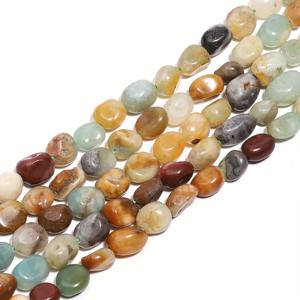 TEMU 45개 8-10mm 천연 정교한 불규칙 컬러 플루오리이트, 아메이리스, 그린 아벤처린, 오팔 루스 스페이서 비즈, 여름 공예 및 선물용 독특한 귀걸이, 팔찌 및 목걸이 제작용