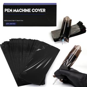 TEMU NAOM 200 타투 펜 커버, 타투 머신 펜 커버, 일회용 먼지 방지 백, 일회용 먼지 커버, 머신 펜용 디자인, 타투 펜 커버, 위생적이고 사용하기 쉬운 추가 장비