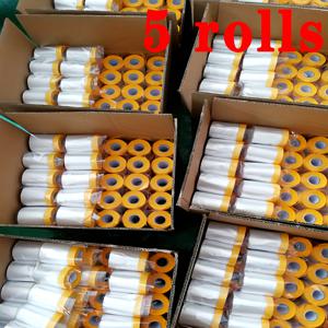 TEMU 5팩 투명 필름 테이프, 자동차 디테일링 및 홈 데코레이션에 적합, 내구성 있는 재료, 컬러풀 마스킹 테이프, 테두리 장식, 벽 가장자리 장식, 떼어 붙이는 테두리 장식, 페인트 테이프, 페인트 마스킹 테이프, 화가용 테이프, 트리밍 튀김, 베이스 플레이트 트리밍 튀김, 벽을 위한 장식 스트립 트리밍 튀김, 커버링 테이프