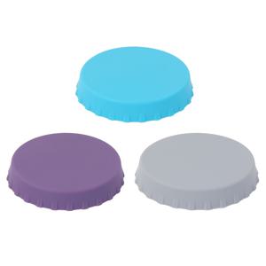 TEMU 3개 실리콘 소다 캔 뚜껑, 재사용 가능한 먼지 방지 및 신선도 유지 커버 - 맥주, 주스, 콜라 등 표준 사이즈 캔에 적합
