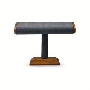 TEMU 우아한 재활용 목재 타원형 팔찌 & 시계 디스플레이 스탠드 - 다목적 보석 홀더, 커프스, 손목시계 정리대 - 내구성 있는 데스크탑 오거나이저, 홈, 부티크, 소매점 장식, 모던 에스테틱, 자연 마감, 주얼리 박스