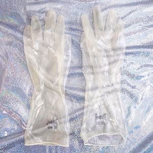 TEMU 애니메이션 테마 초슬림 투명 젠타이 슈트 착용 장갑 - 스킨톤, 롤플레이 & 테마 이벤트용 - 슬림핏 투명 장갑, 코스튬 & 애니메이션 코스튬 액세서리