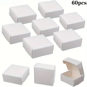 TEMU 36/60개 미니 크래프트 종이 선물 상자 - 반지, 귀걸이, 결혼식 및 생일 선물, 휴일 & 크리스마스용 다목적 보석 포장 - 독립 사용 가능, 전원 필요 없음, 보석 만들기 디스플레이 & 패킹 용품, 비즈 & 주얼리