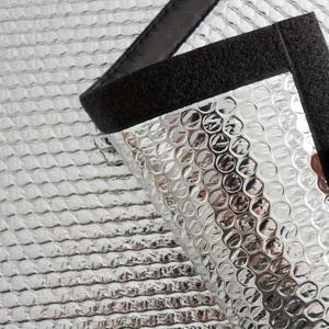 TEMU 1개 알루미늄 호일 창문 단열 필름, 간편 설치 무드릴 흡착컵 데코 스티커 - 가정용, 차량 및 발코니에 적합한 방열, 자외선 차단, 소음 감소