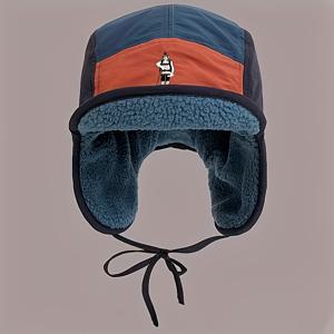 TEMU 여성용 겨울용 두꺼운 기모 안감 따뜻한 모자, 사이클링, 귀 보호 및 눈놀이용