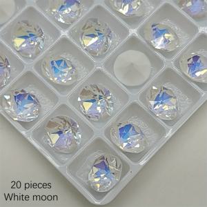 TEMU 20개입 8*8*6mm 멀티컬러 라운드 팁 모카 공예 컬러 유리 비즈, 주얼리 제작에 적합, 팔찌, 목걸이, 의류 등에 완벽, 소규모 사업 주얼리 제작 용품 및 공예 키트에 적합