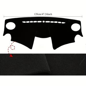 TEMU 쉐보레 스파크 2013 2014 2015용 대시보드 커버, 자외선 차단 선쉐이드 카펫 - 쉽게 세척 및 설치 가능