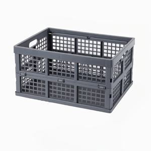 TEMU 대용량 접이식 차량 트렁크 수납함 - 캠핑, 로드 트립 및 야외 활동을 위한 다양한 칸막이가 있는 튼튼한 플라스틱 정리함