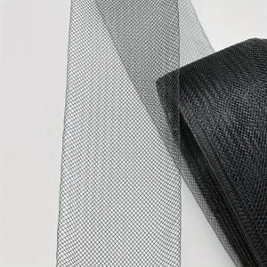 TEMU 바느질, 웨딩 드레스, 포멀 가운, 스커트, 모자 등에 적합한 부드러운 탄성 원단 추가 메시 웨빙 - 길이 50피트, 폭 2인치, 폴리에스터 메시 웨빙 재질, 공예 및 프로젝트에 이상적