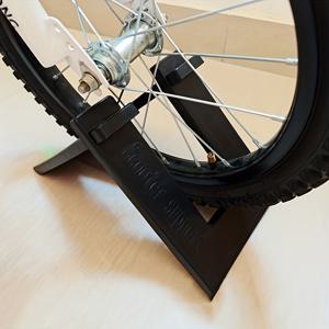 TEMU 1개 헤비듀티 PVC 스쿠터 & 자전거 스탠드 - 견고한 베이스가 있는 수직형 자전거 거치대, 공간절약형 주차 홀더, 스쿠터, 자전거, 오토바이용 - 홈, 현관용 쉬운 설치 - 내구성 있는 실외/사용 ()