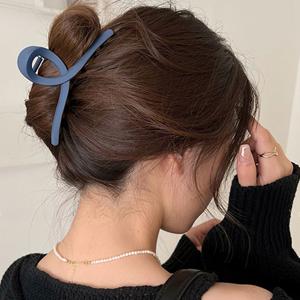 TEMU 1+1 무광 미들꼬임 올림머리핀, 올림머리 집게핀, 헤어 집게핀, 매트 헤어핀, 헤어클립, 고정 머리핀, 머리집게, 심플 머리삔, 헤어삔, 집게삔