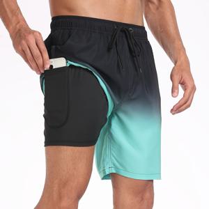 TEMU 남성용 속건성 비치 반바지