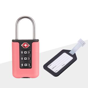 TEMU 1개 TSA 승인 수하물 잠금장치, 방수 방범 보안 자물쇠, , 배낭 및 수납장용, 무광 마감, 쉬운 설치, 3자리 조합 코드, 조립 불필요, 플라스틱 재질, 비전기식, 수하물 안전 잠금장치|생동감 넘치는 수하물 잠금장치|내구성 있는 플라스틱 잠금장치|방수가방