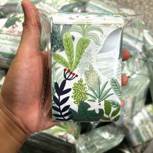 TEMU 40개 열대 잎 & 꽃 패브릭 퀼팅 스트립 세트 - DIY 공예, 스크랩북킹, 인형 의류용 생동감 있는 젤리 롤, 사전 절단 2.5