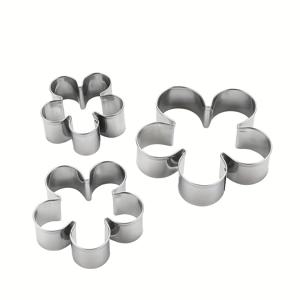 TEMU MRCOOKIE 스테인리스 스틸 3D 장미 꽃잎 몰드 - 젤리, 초콜릿, 슈가 공예용 정밀 폰당트 도구 - 할로윈, 크리스마스, 이스터, 추수감사절, 하누카 장식에 완벽함, 폰당트 만들기 용품, 크리스마스에 가장 적합, 추수감사절에 완벽