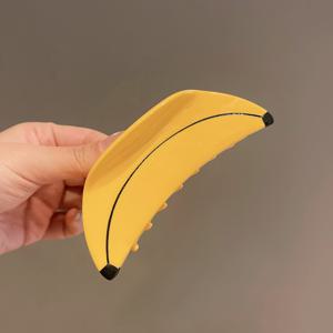 TEMU 대형 과일 테마 헤어 클립 - 일상적인 얼굴 및 메이크업 사용을 위한 재미있는 및 귀여운 디자인, 가벼우며 청소하기 쉽습니다. 파티나 선물에 적합합니다. 귀여운 헤어 클립, 파티 액세서리, 우아한 액세서리, 내구성 있는 클러