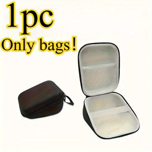 TEMU 보관용 가방 단품. 손목 스트랩 포함 고강도 혈압계 케이스 1개 - EVA 하드 쉘 혈압계 커프 수납 가방, 가정, 여행, 진료소용 충격 방지 및 스크래치 방지 정리함 - 대부분의 혈압계와 호환 - 고혈압 관리 및 의료 전문가, 의료 장비 보호, 캐주얼 액세서리, 보호 커버, 휴대용 가방, 노인 돌봄에 이상적