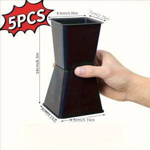 TEMU 5개 꽃꽂이 받침대 - 빠르고 효율적인 플로럴 폼 절약, 꽃집용 포장 재료, 결혼식, 발렌타인데이, 졸업식 및 기타 축제 행사용 부케 빠른 제작에 이상적