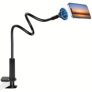TEMU for iPhone 16/15/14/13/12 Strong Suction Goosene Phone Holder - Desktop Clip with 360° Rotation, Adjustable Multi-Purpose Stand for Mobile Phones and Tablets in or Bathroom