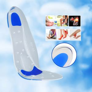 TEMU 편안한 착용감을 제공하는 쿠션 및 통기성 깔창 한 쌍, 발을 지지하고 디자인, 러닝, 농구, 스포츠 및 일상 사용에 적합 (남녀공용) - 편안한 착용감 스타일 (화이트/블루)